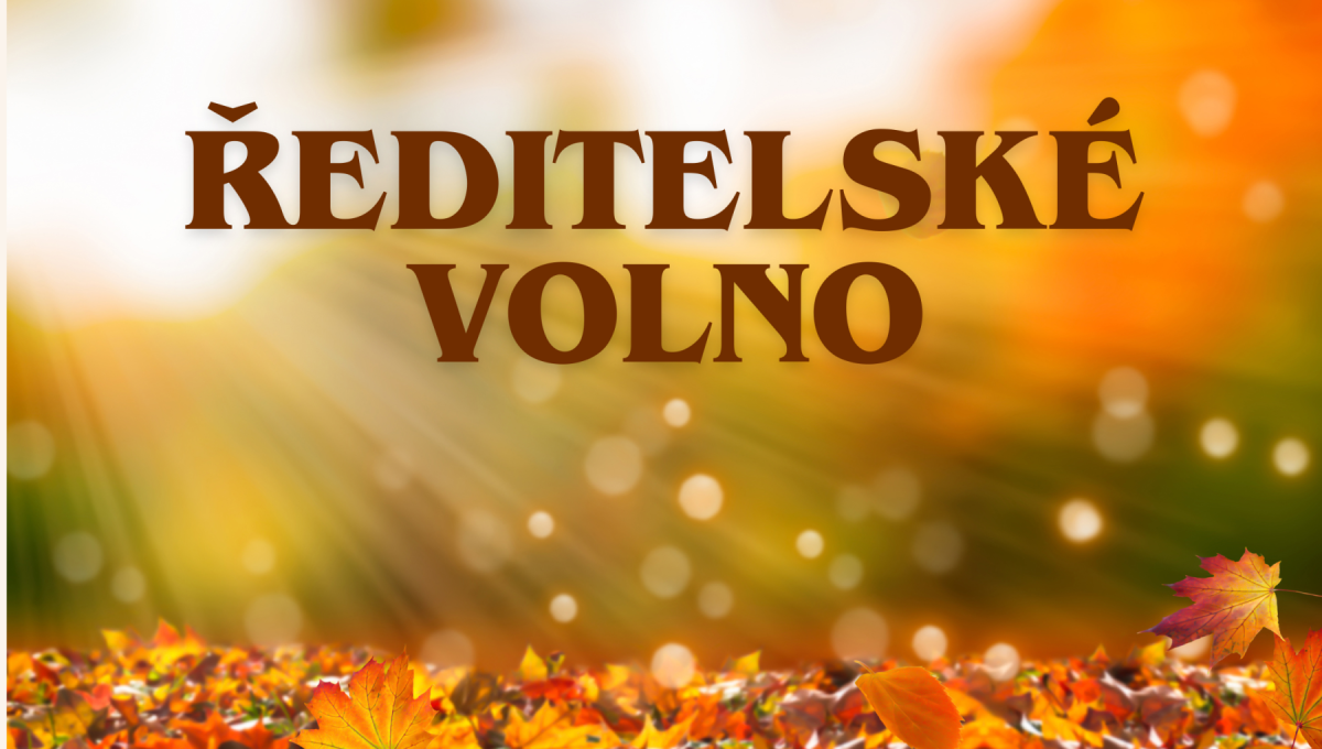 Ředitelské volno