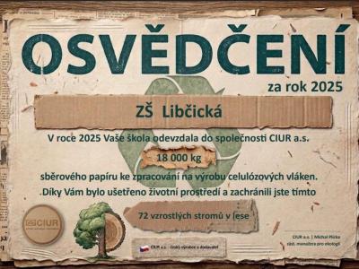 Úspěch v recyklaci papíru: Zachránili jsme 72 stromů!