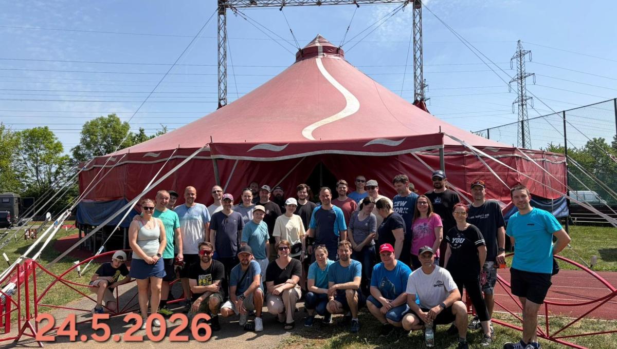Šapitó roste, cirkus začíná! První den s cirkusem Happy Kids je za námi