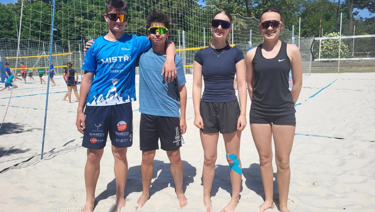 Beachvolejbalový turnaj Na Korábě