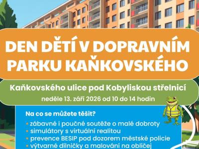Den dětí v Dopravním parku Kaňkovského, Kobylisy