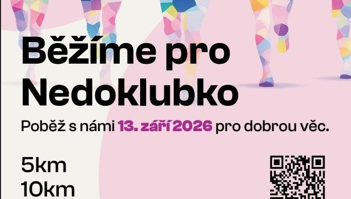 Pozvánka na akci Běžíme pro Nedoklubko