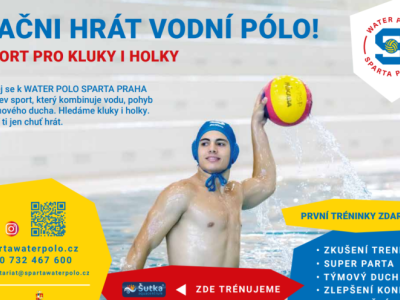 Nábor do klubu vodního póla – Waterpolo Sparta Praha