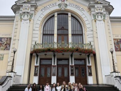 7.A a 7.B na exkurzi v Pardubicích