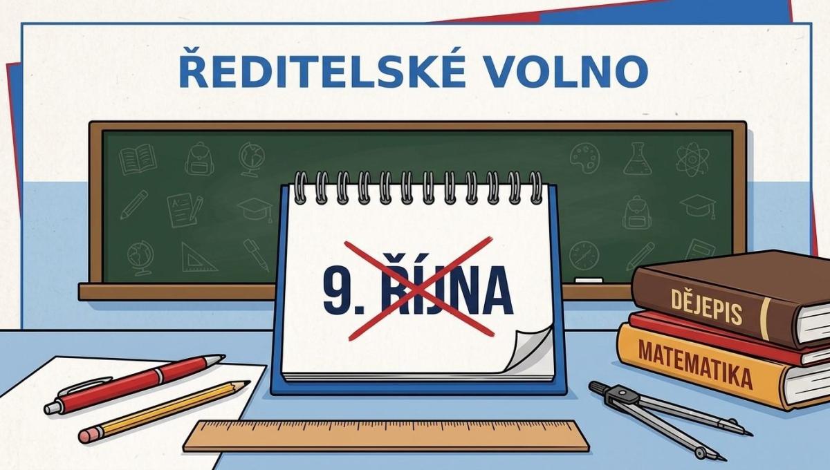 Vyhlášení ředitelského volna na pátek 9. října 2026